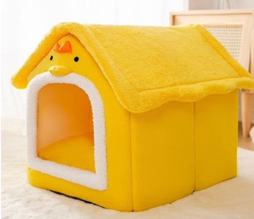 Foldable Pet House Cave Sofa